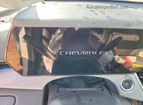 KL77LHEP5SC236331 2025 CHEVROLET TRAX White Vista del cuadro de instrumentos