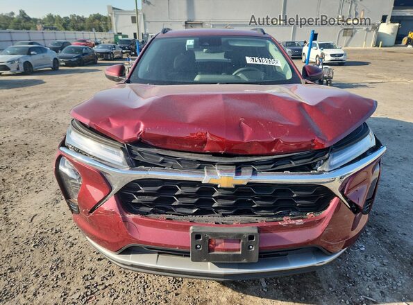 KL77LHEP9SC255044 2025 CHEVROLET TRAX Красный Вид наклейки с VIN-кодом