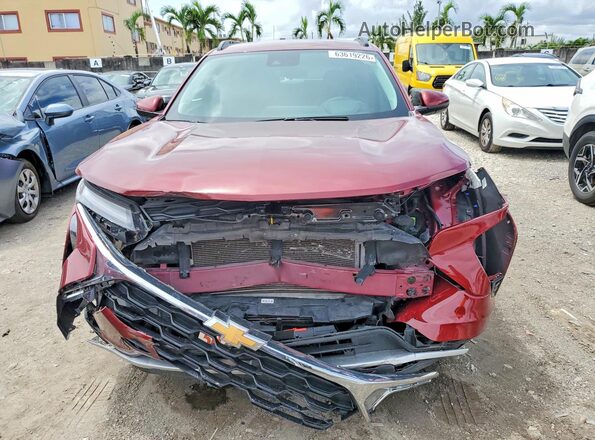 KL77LHEPXSC053555 2025 CHEVROLET TRAX Burgundy Vista frontal