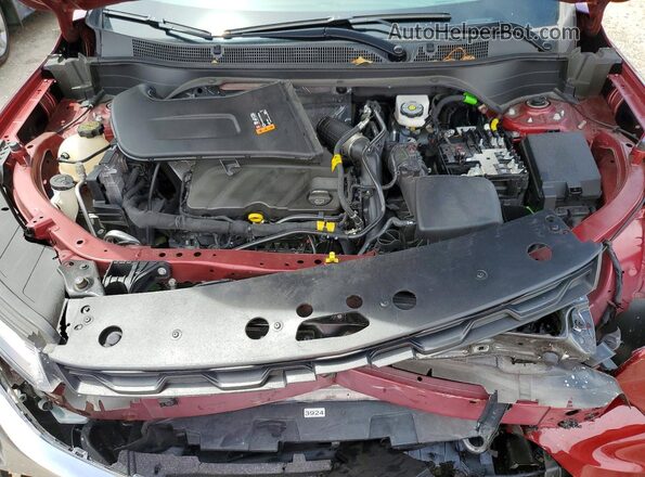KL77LHEPXSC053555 2025 CHEVROLET TRAX Burgundy Vista interior trasera