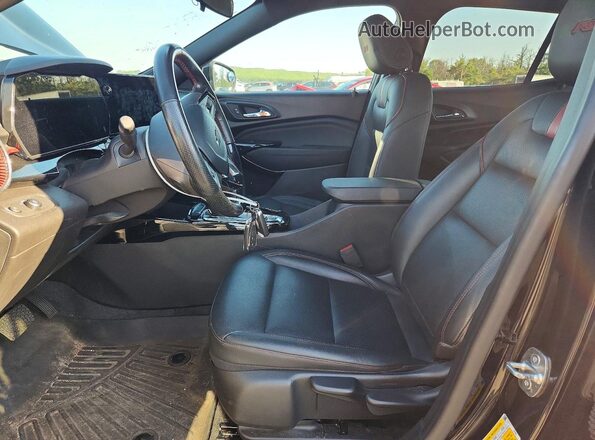 KL77LJE25RC031081 2024 CHEVROLET TRAX Black Widok wnętrza z przodu