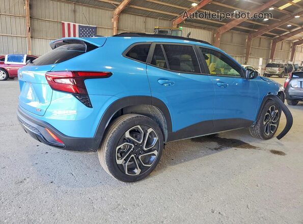 KL77LJEP2SC044274 2025 CHEVROLET TRAX Blue Rear right