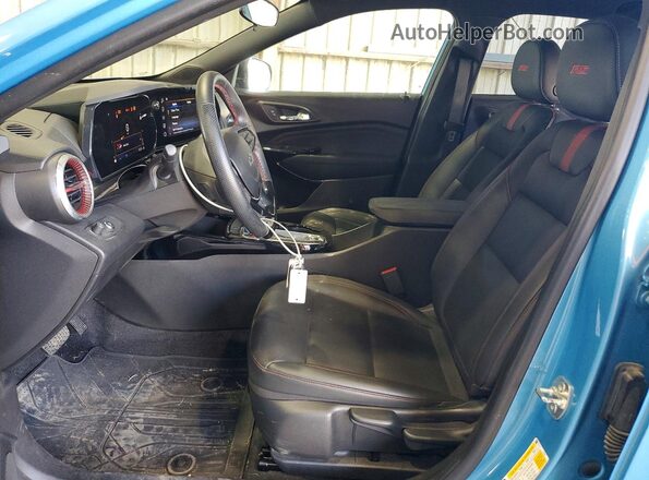 KL77LJEP2SC044274 2025 CHEVROLET TRAX Blue Front interior view