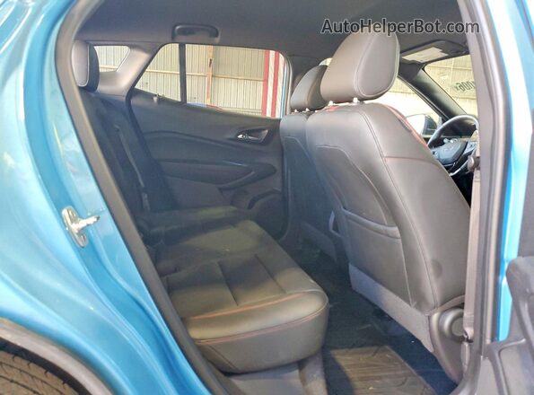 KL77LJEP2SC044274 2025 CHEVROLET TRAX Blue Rear seats view