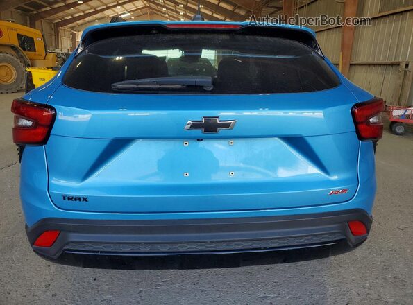 KL77LJEP2SC044274 2025 CHEVROLET TRAX Blue Rear view
