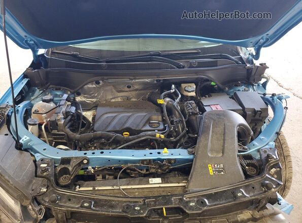 KL77LJEP2SC044274 2025 CHEVROLET TRAX Blue Rear interior view