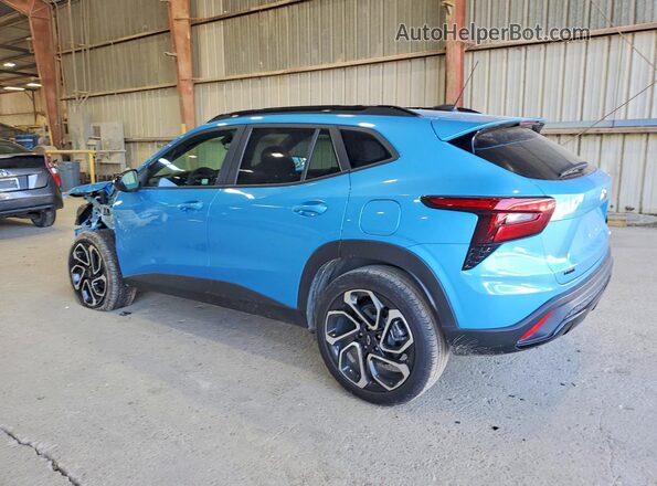 KL77LJEP2SC044274 2025 CHEVROLET TRAX Blue Rear left