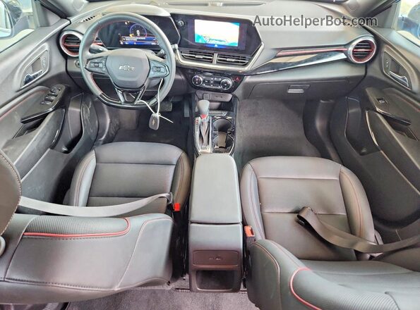 KL77LJEP6SC094837 2025 CHEVROLET TRAX Blue Vista del salpicadero