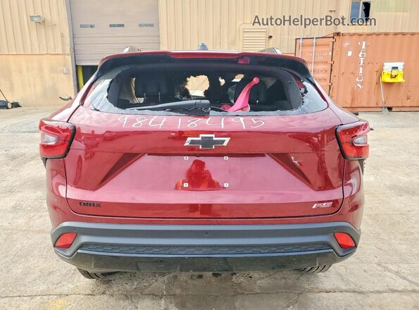 KL77LJEP8SC014776 2025 CHEVROLET TRAX Burgundy Հետևի տեսք