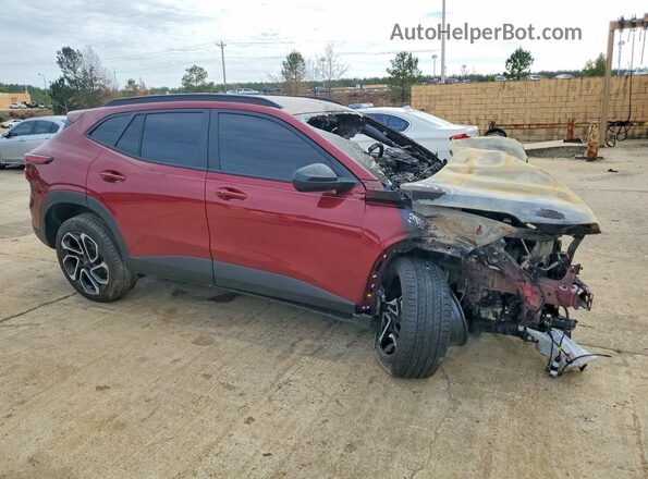 KL77LJEP8SC014776 2025 CHEVROLET TRAX Burgundy Առջևի աջ
