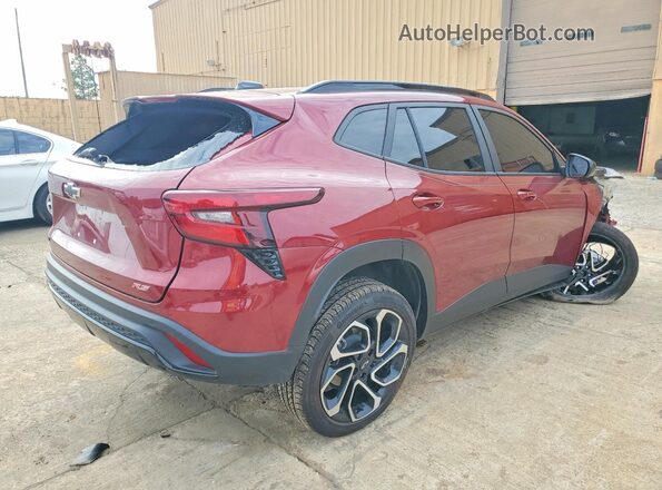 KL77LJEP8SC014776 2025 CHEVROLET TRAX Burgundy Հետևի աջ