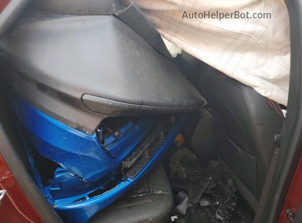 KL77LJEP8SC014776 2025 CHEVROLET TRAX Burgundy Հետևի նստատեղերի տեսք