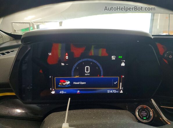 KL77LKE29RC012698 2024 CHEVROLET TRAX Gray ხელსაწყოთა პანელის ხედი