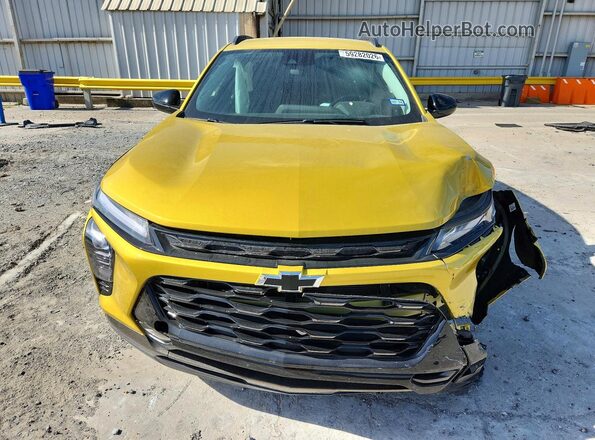 KL77LKEP0SC055683 2025 CHEVROLET TRAX Yellow Դիմացի տեսք