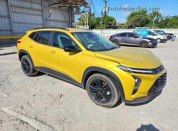 KL77LKEP0SC055683 2025 CHEVROLET TRAX Yellow Առջևի աջ