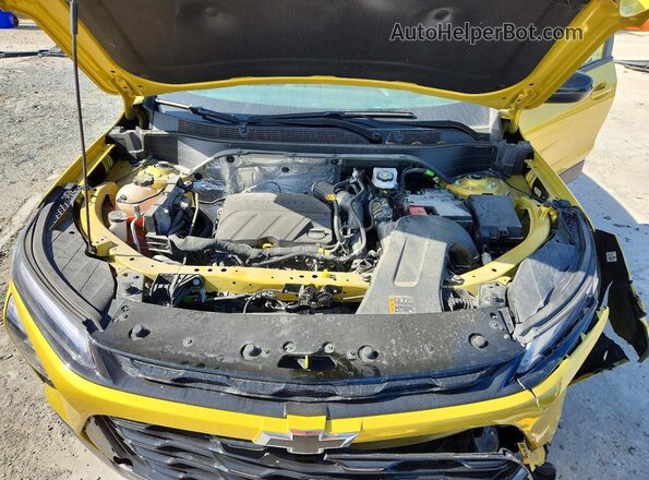KL77LKEP0SC055683 2025 CHEVROLET TRAX Yellow Սալոնի հետևի տեսք
