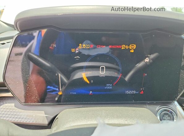 KL77LKEP0SC320974 2025 CHEVROLET TRAX White Instrument cluster view