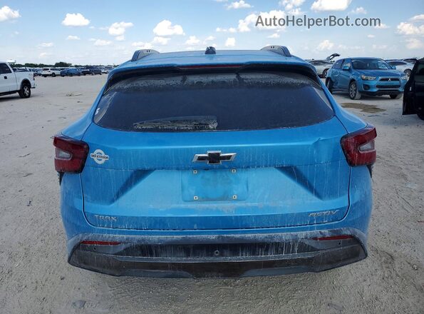 KL77LKEP7SC031171 2025 CHEVROLET TRAX Blue უკანა ხედი