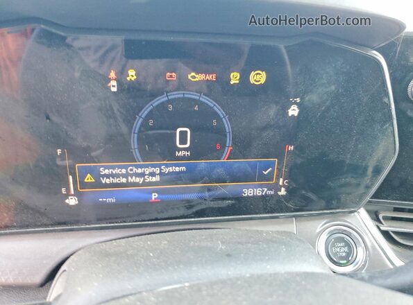 KL77LKEP7SC031171 2025 CHEVROLET TRAX Blue ხელსაწყოთა პანელის ხედი