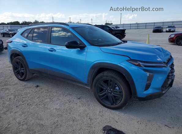 KL77LKEP7SC031171 2025 CHEVROLET TRAX Blue წინა მარჯვენა