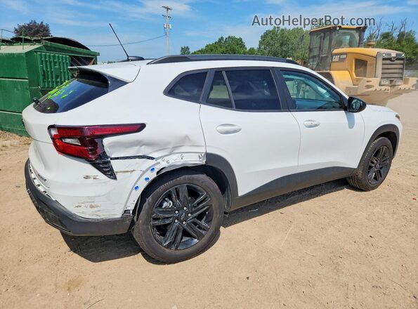 KL77LKEPXSC336728 2025 CHEVROLET TRAX White Հետևի աջ