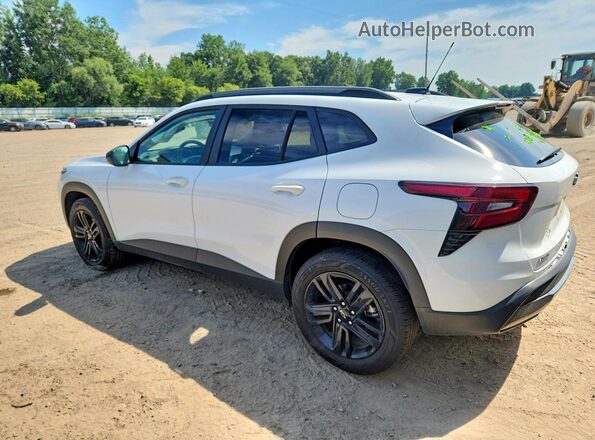 KL77LKEPXSC336728 2025 CHEVROLET TRAX White Հետևի ձախ