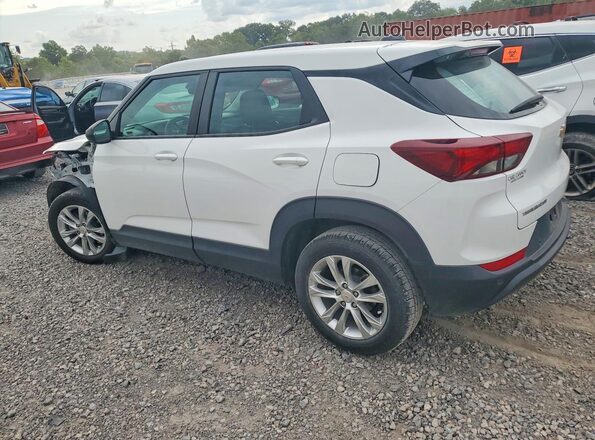 KL79MMS20NB093872 2022 CHEVROLET TRAILBLAZER White Հետևի ձախ