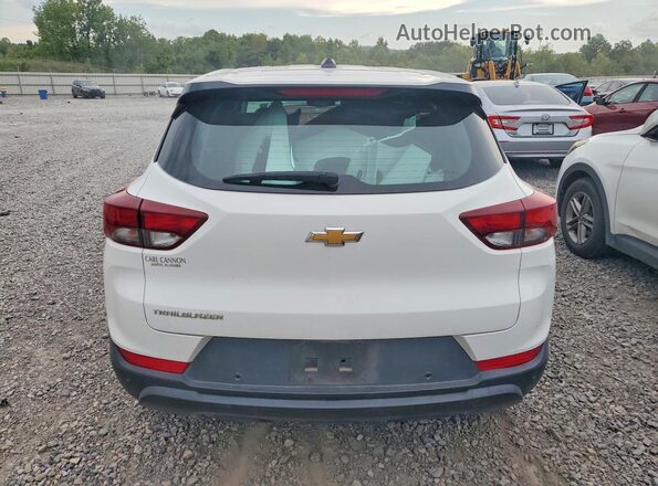 KL79MMS20NB093872 2022 CHEVROLET TRAILBLAZER White Հետևի տեսք