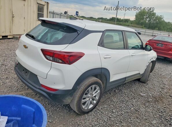 KL79MMS20NB093872 2022 CHEVROLET TRAILBLAZER White Հետևի աջ