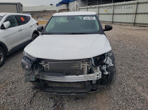 KL79MMS20NB093872 2022 CHEVROLET TRAILBLAZER White Դիմացի տեսք