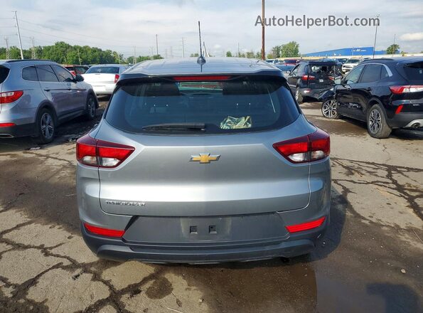 KL79MMS20PB168461 2023 CHEVROLET TRAILBLAZER Silver Rear view