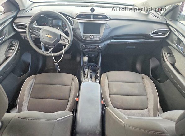 KL79MMS22PB074971 2023 CHEVROLET TRAILBLAZER White წინა პანელის ხედი