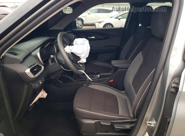 KL79MMS22PB181289 2023 CHEVROLET TRAILBLAZER Серый Вид салона спереди