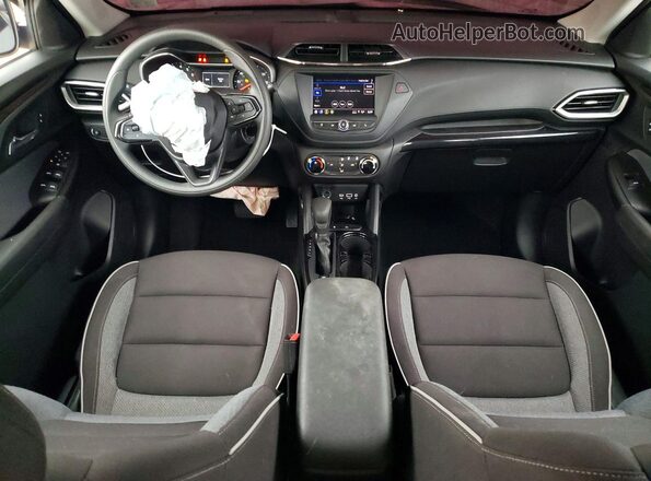 KL79MMS22PB181289 2023 CHEVROLET TRAILBLAZER Серый Вид панели приборов