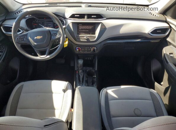 KL79MMS26MB033481 2021 CHEVROLET TRAILBLAZER Blue Dashboard view