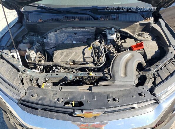 KL79MMS26MB033481 2021 CHEVROLET TRAILBLAZER Blue Engine compartment view