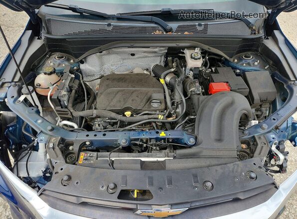 KL79MMS26MB126629 2021 CHEVROLET TRAILBLAZER Blue ძრავის განყოფილების ხედი