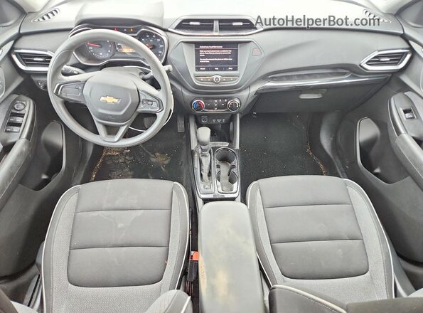 KL79MMS26MB126629 2021 CHEVROLET TRAILBLAZER Blue წინა პანელის ხედი