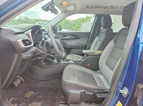 KL79MMS26MB126629 2021 CHEVROLET TRAILBLAZER Blue წინა სალონის ხედი