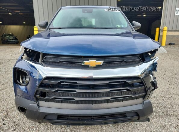 KL79MMS26MB126629 2021 CHEVROLET TRAILBLAZER Blue წინა ხედი