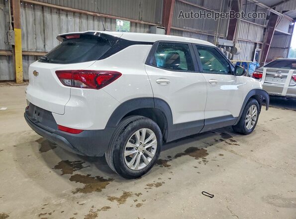 KL79MMS27PB175911 2023 CHEVROLET TRAILBLAZER White Задня права чверть