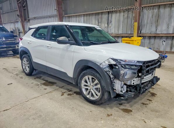 KL79MMS27PB175911 2023 CHEVROLET TRAILBLAZER White Передня права чверть