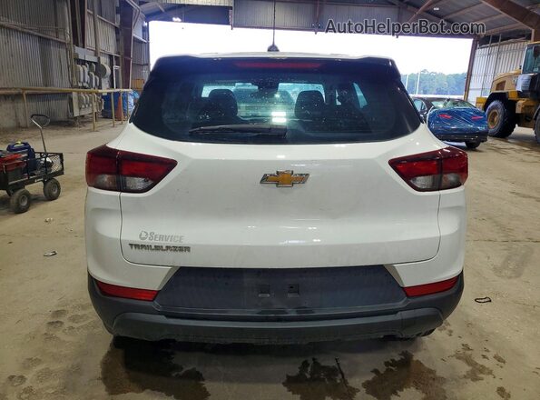 KL79MMS27PB175911 2023 CHEVROLET TRAILBLAZER White Вид ззаду