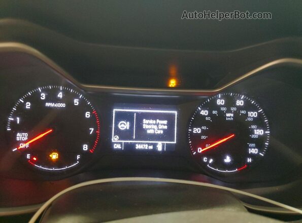 KL79MMS27PB175911 2023 CHEVROLET TRAILBLAZER White Вид щитка приладів