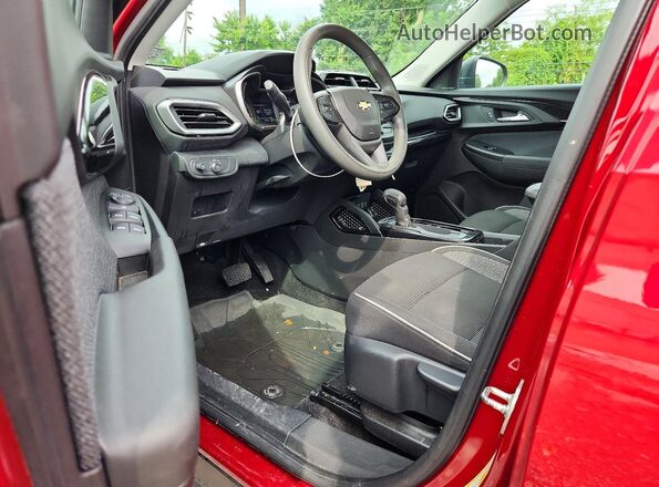 KL79MMS28MB025723 2021 CHEVROLET TRAILBLAZER Red Առջևի վահանակի տեսք