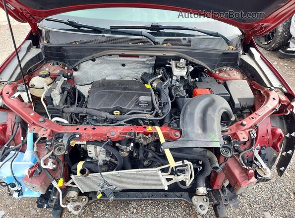 KL79MMS28MB025723 2021 CHEVROLET TRAILBLAZER Red Շարժիչի բաժամունքի տեսք