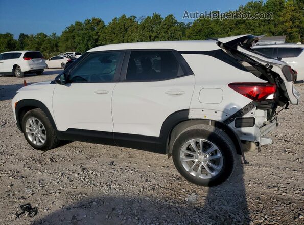 KL79MMSP4SB122703 2025 CHEVROLET TRAILBLAZER Белый Задняя левая четверть