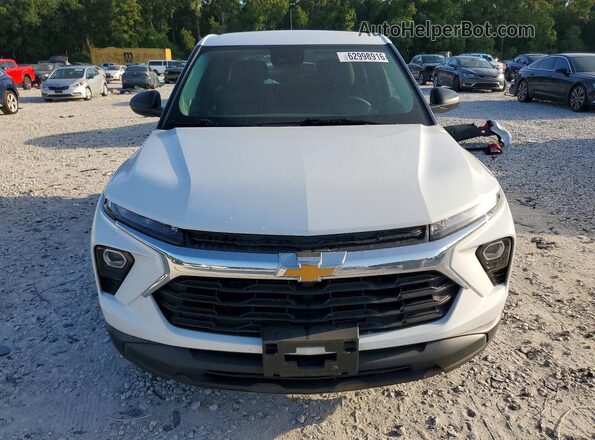KL79MMSP4SB122703 2025 CHEVROLET TRAILBLAZER Белый Вид спереди