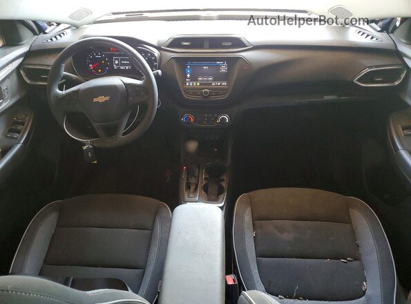 KL79MPS21PB014598 2023 CHEVROLET TRAILBLAZER Синий Вид панели приборов