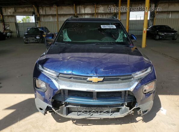 KL79MPS21PB014598 2023 CHEVROLET TRAILBLAZER Синий Вид спереди